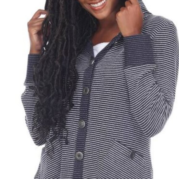 Neon Buddha Hooded Jacket Boardwalk Sweater Nautical Themed NEW with Tags XS - Picture 1 of 12
